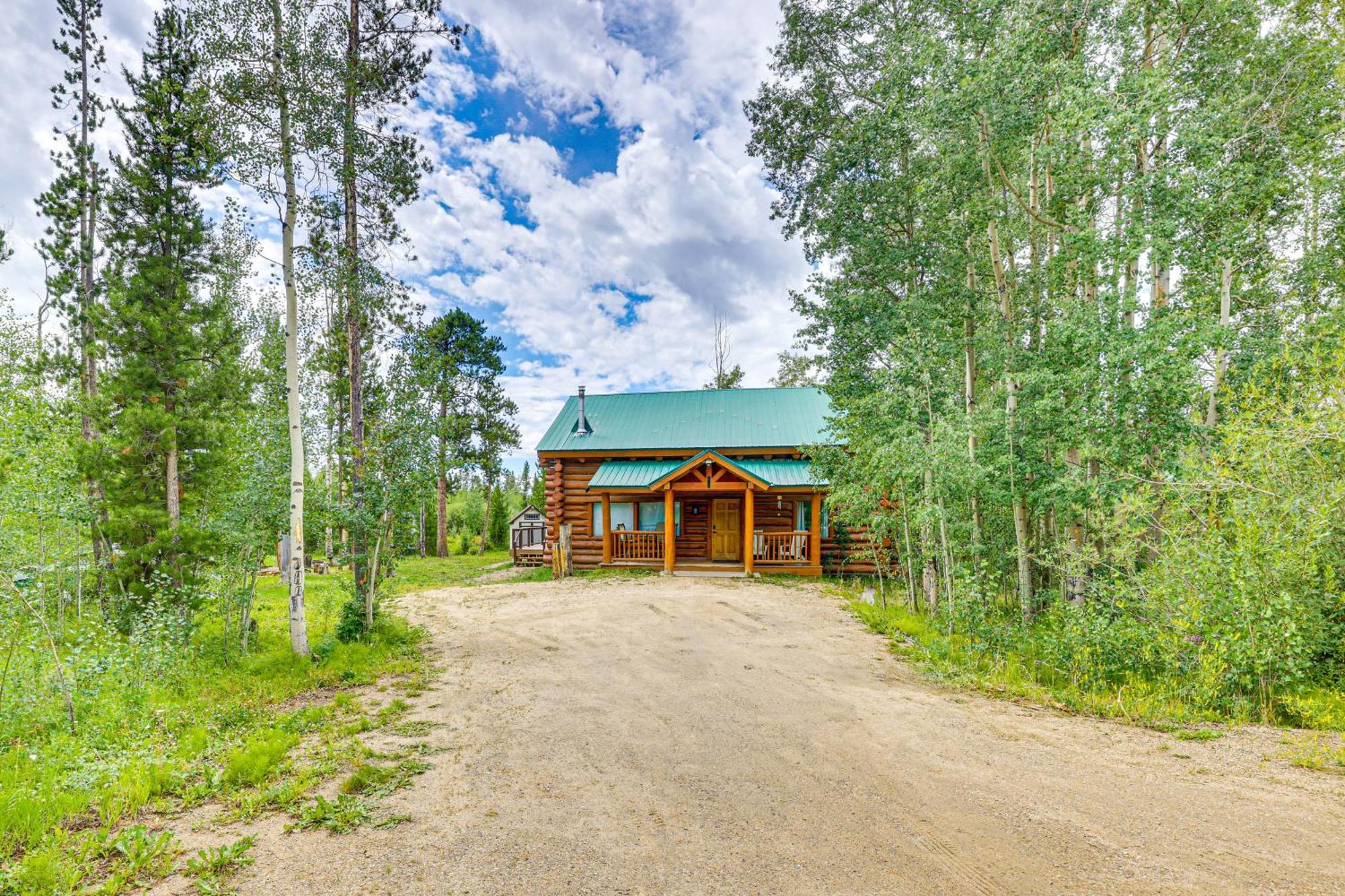 Grand Lake Cabin With Direct Access To Rocky Mtn Np! 외부 사진