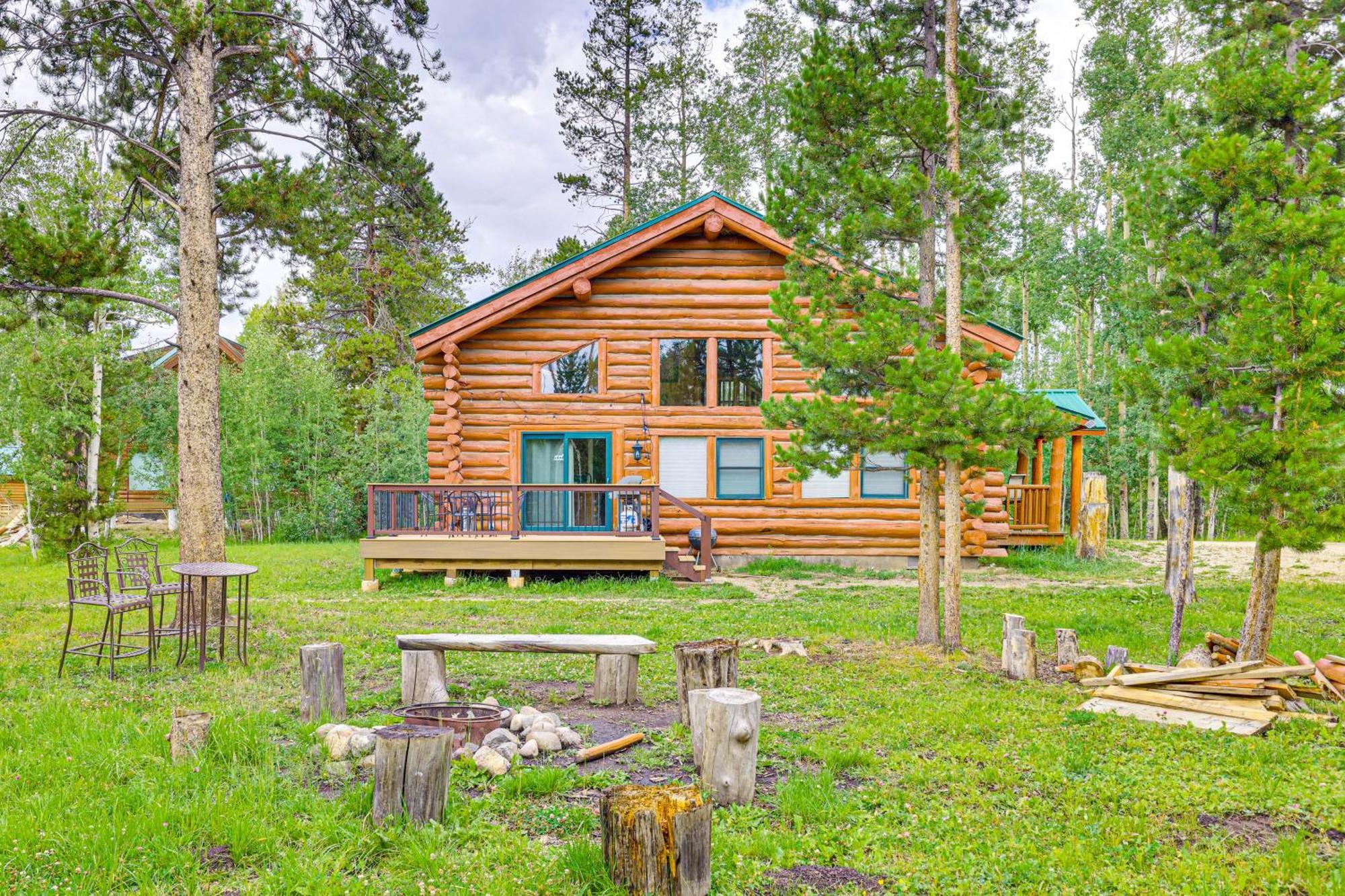 Grand Lake Cabin With Direct Access To Rocky Mtn Np! 외부 사진